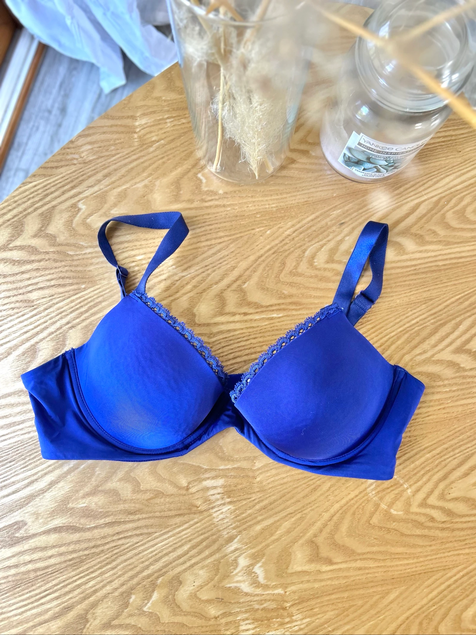 Sutiã Calvin Klein roxo de nylon Tamanho 36C – photo 4